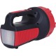 Geepas GSL5572 Rechargeable LED Emergency Searchlight - Portable Spotlight with 10 Hours Working with 2 USB Input | Ideal for Camping, Outdoor & Emergency Power Cuts