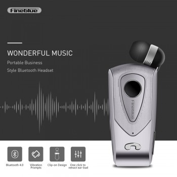 Fineblue F930 In-ear Bluetooth Handsfree Headphone Silver