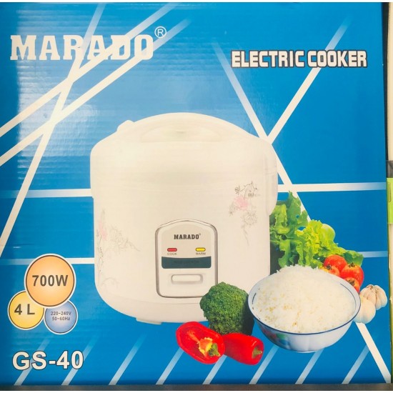 4-Liter Electric Rice Cooker with Keep-Warm Function no. 1