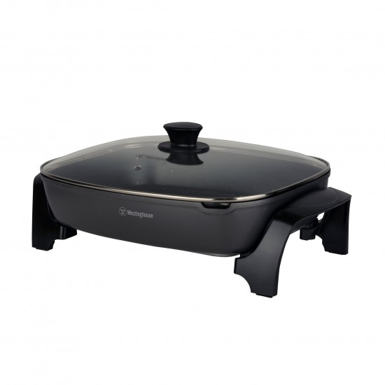 Multi-Function Electric Cooker with Temperature Control – 32x32cm