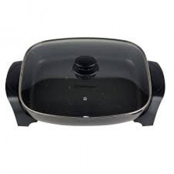 Multi-Function Electric Cooker with Temperature Control – 32x32cm