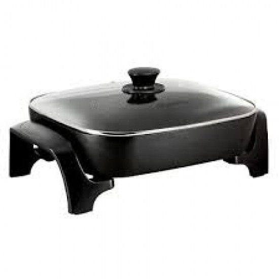 Multi-Function Electric Cooker with Temperature Control – 32x32cm