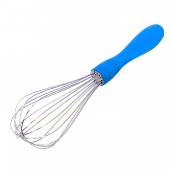 Handheld Whisk – Stainless Steel Egg Beater & Frother