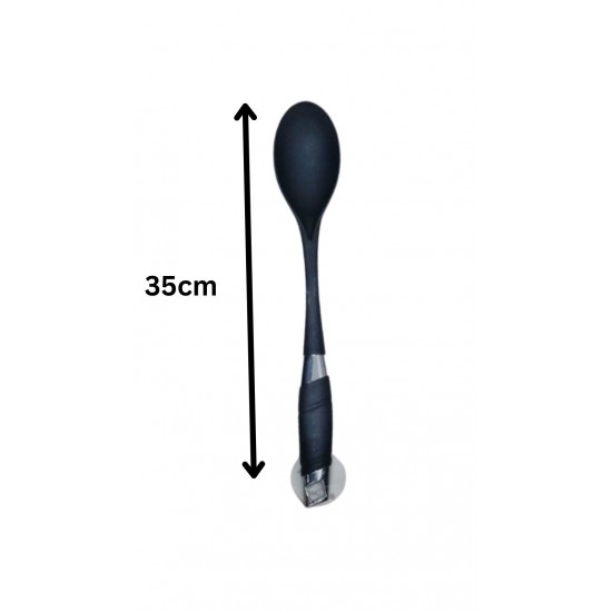 MasterClass Soft-Grip Nylon Ladle – Heat-Resistant & Non-Stick Safe MasterClass Soft-Grip Nylon Ladle – Heat-Resistant & Non-Stick Safe