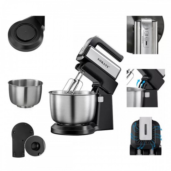 SOKANY STAND MIXER 3.5L CX-6652