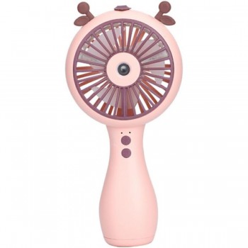MLS6053 Spray Hand Fan – Cool Breeze with Mist Spray and Cute Design