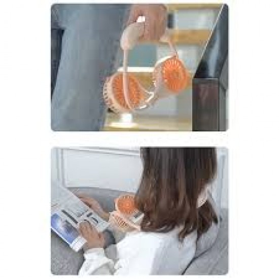 Neck Hanging Portable Fan – Hands-Free Cooling with Comfort and Power