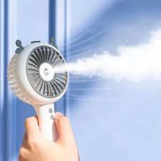 MLS6053 Spray Hand Fan – Cool Breeze with Mist Spray and Cute Design