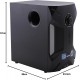 Geepas GMS8507 2.1 Multimedia Speaker- 35000 Watts, 8"Woofer|USB, Bluetooth & Multiple Device Inputs Pc, Ps4, Xbox, Smartphone, Tablet, Music Player