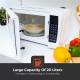 GEEPAS GMO1895 20L 1200W Digital Microwave Oven - Microwave Oven with Multiple Cooking Menus | Reheating & Defrost Function