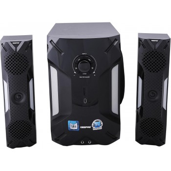 Geepas GMS8507 2.1 Multimedia Speaker- 35000 Watts, 8"Woofer|USB, Bluetooth & Multiple Device Inputs Pc, Ps4, Xbox, Smartphone, Tablet, Music Player