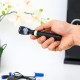 Geepas Gfl51028 Rechargeable LED Flashlight, Black