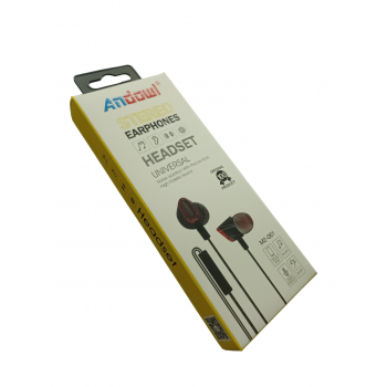 Stereo earphones with high fidelity sound