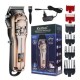 Kemei Professional Rechargeable Hair Clipper Copper KM-2618