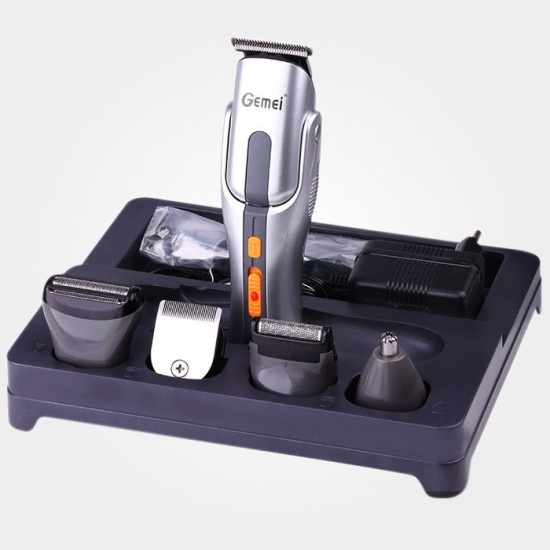 Gemei GM-581 8in1 Rechargeable Multi Grooming Trimmer & Shaver 