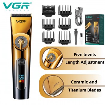 VGR V-663 Metal Body  Professional Hair Clipper