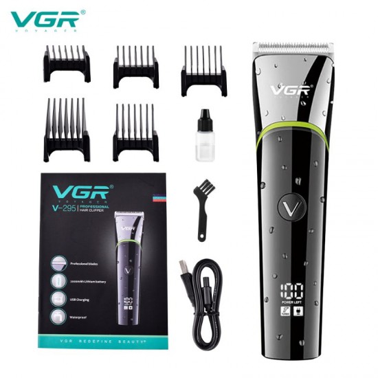 VGR Professional Rechargeable Hair Clipper V-295