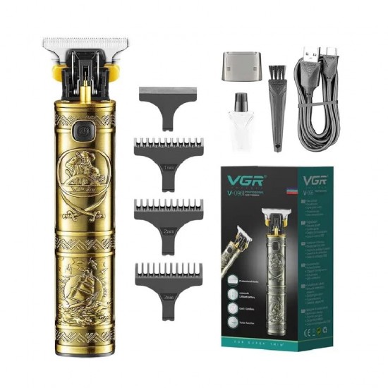 VGR Rechargeable Clipper Gold   V-096