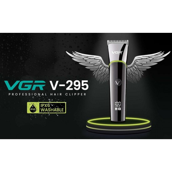 VGR Professional Rechargeable Hair Clipper V-295