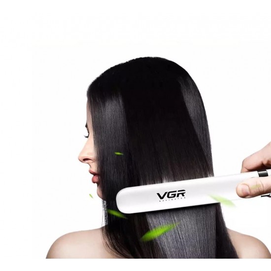 VGR V-512 2.5 CM Wide Flat Iron Professional Hair Straightener with Ceramic coated plate