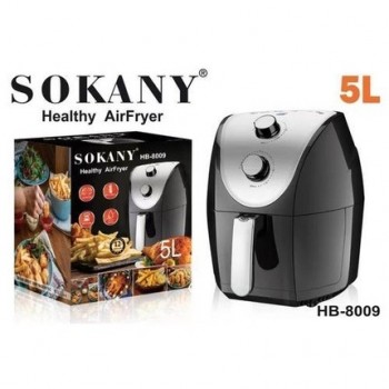 Sokany HB-8009 Air Fryer 5lt Black