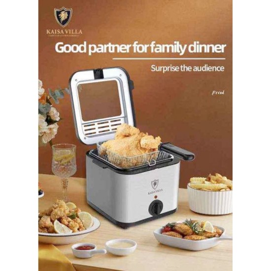 Kaisa Villa Electric Deep Kitchen Fryer JD-8041