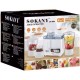 Sokany SK-4008 Multimixer 800W with 1.5lt Bucket and Blender Jug White