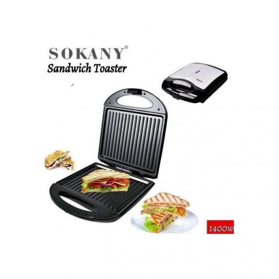 Sokany Sandwich Maker & Grill - 1400 W (HY-811)