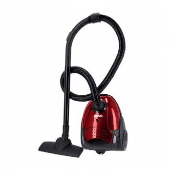 Geepas GVC2595 Vacuum Cleaner 1400W with Bag 1.5lt Red