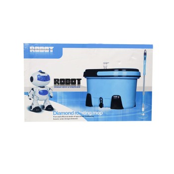 OEM 360 degree Robot Diamond Rotating mop - Blue