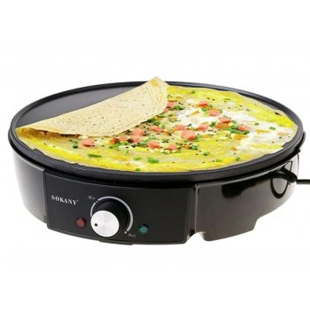 Sokany SK-1002 Crepe Maker 30cm Inox 1200W