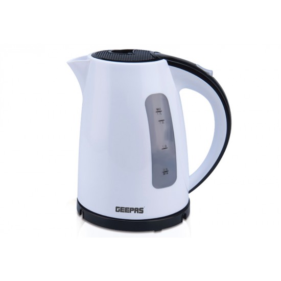 GEEPAS GK5449 Cordless Kettle - 1.7 liters (UK Plug)