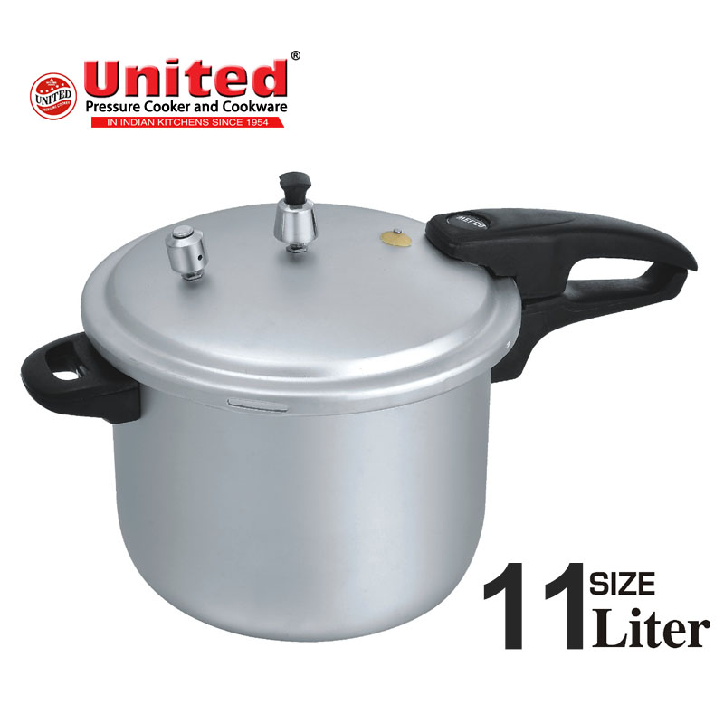 United Pressure Cooker 30 Liters Magic Black Induction Pressure