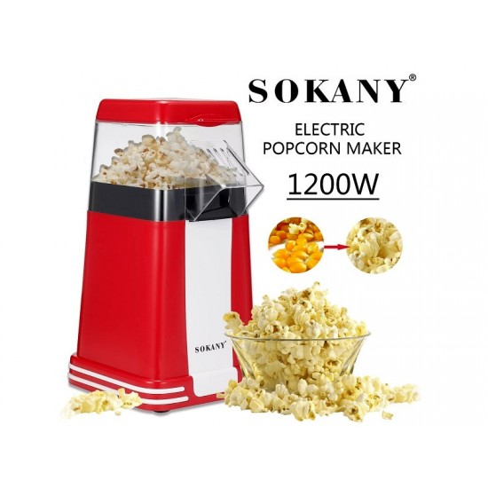 Sokany SK-289 Hot Air Popcorn Machine 1200W