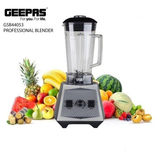 GEEPAS GSB44053 2.0 LITER 1500W PROFESSIONAL BLENDER (UK Plug)