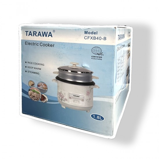 ΑΥΤΟΜΑΤΟ ΣΥΣΤΗΜΑ ΜΑΓΕΙΡΕΜΑΤΟΣ - TARAWA CFXB40-B  700W ELECTRIC RICE COOKER 1.8L