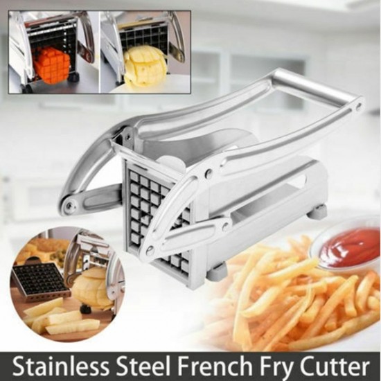 Manual french fry cutter vegetable slicer for potato carrot cucumber potato chipper stainless steel potato chipper