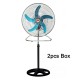 FAN CHANGLI CROWN FS-4521 18 INCH 2IN1 (2pcs) – ALUMINIUM