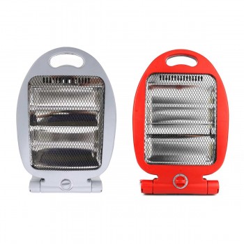 OEM GR90D Portable Quartz Electric Heater for Home Office 800W - Red