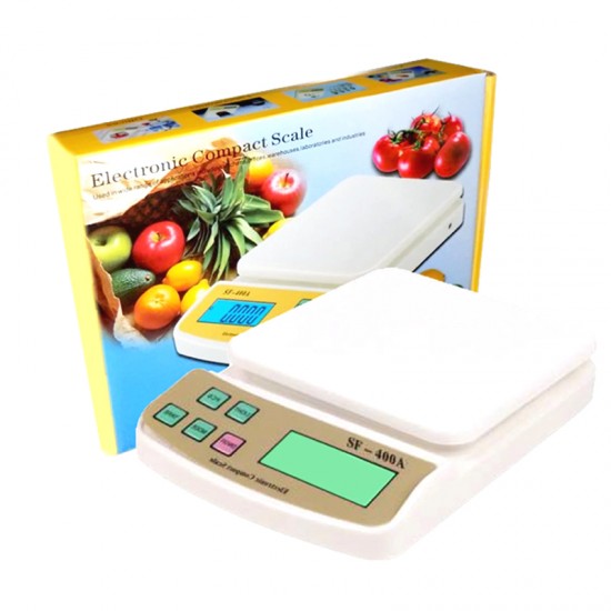 Electronic Professional Scale with Weighing Capacity 10kg and Subdivision 1gr SF-400A