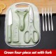 Multifunction Mini Plastic Cutting Board Set with Knife Peeler and Scissors for Camping Kitchen Cutting Fruit Vegetable