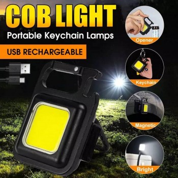 Rechargeable LED Keychain Flashlight Waterproof Code: HOD-KEYCHAIN-COBLIGHT-OEM