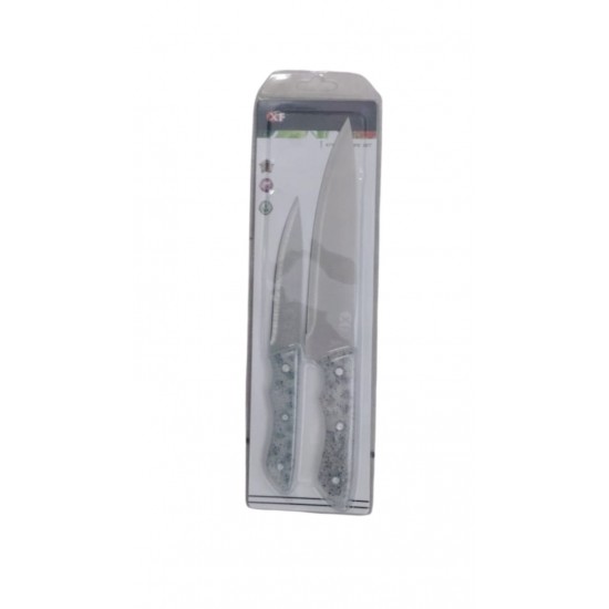 two-piece kitchen knife set, ideal for everyday food preparation