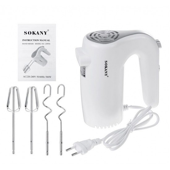 SOKANY HAND MIXER BLENDER LH-956