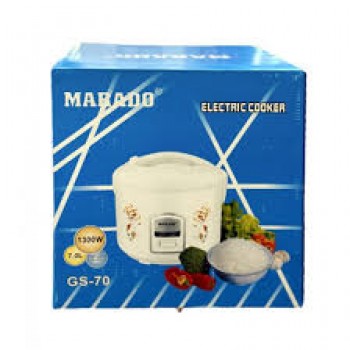 7-Liter Electric Rice Cooker with Keep-Warm Function