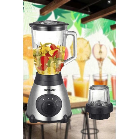 SOKANY MULTI PURPOSE BLENDER 2IN1 SK-03032