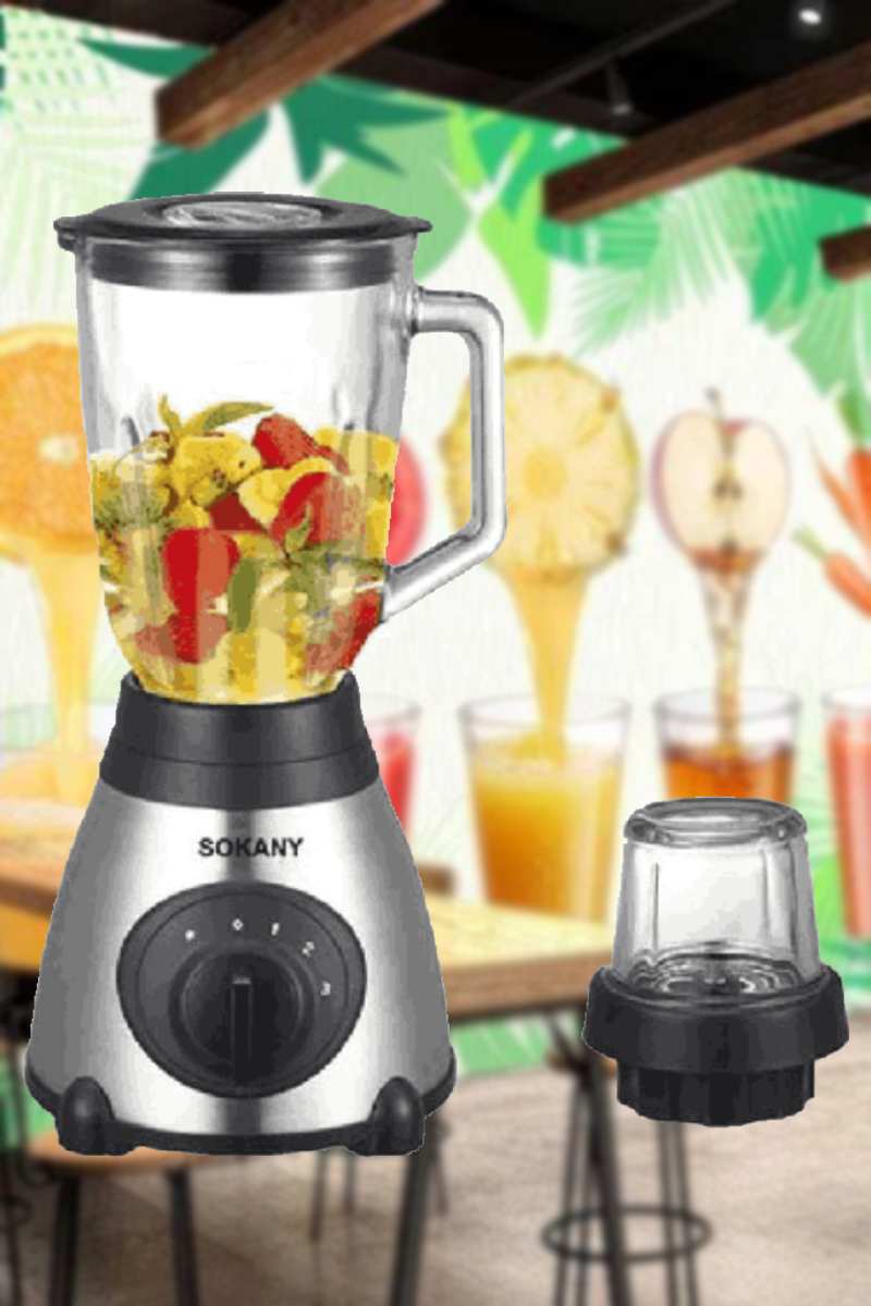 SOKANY MULTI PURPOSE BLENDER 2IN1 SK-03032