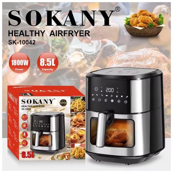 SOKANY HEALTHY AIRFRYER 8.5 Ltr | SK-10042 