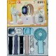 D96 Plus Smartwatch with Hand Fan & Airdrop Set
