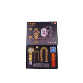 A100 PLUS Smart Watch Set – Complete Men’s Accessory Package